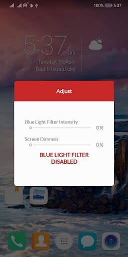Blue Light Filter screenshot 5