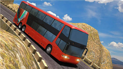 Real Coach Offroad School Bus Driving Simulator screenshot 5