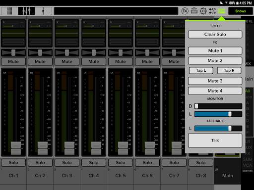 Mackie Master Fader 5 screenshot 7