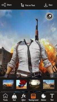 PUBG Photo Suit, Photo Editor & PUBG Stickers Free screenshot 4