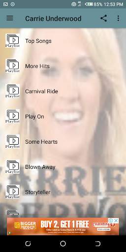 Carrie Underwood Songs screenshot 2