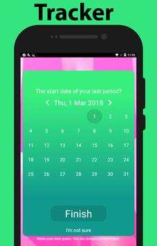 Ovulasi Pelacak Periode Saya Menstruasi & Kalender screenshot 3