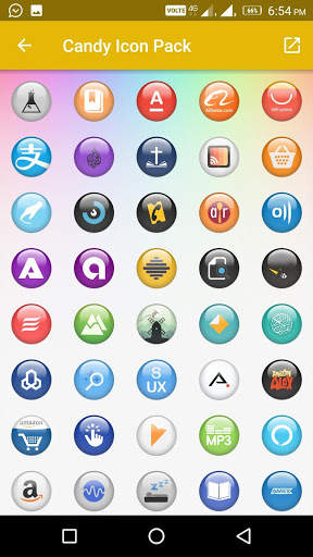 Candy - Icon Pack screenshot 7