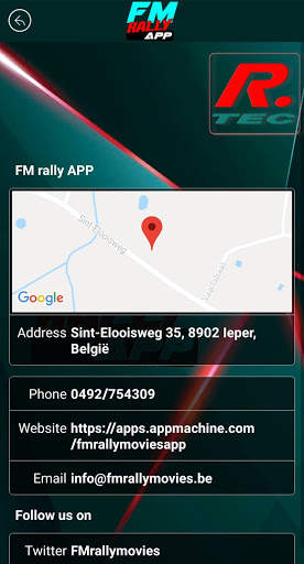 FM rally APP screenshot 4