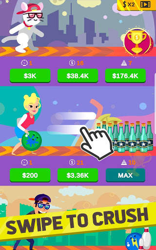 Bowling Idle - Sports Idle Games screenshot 1