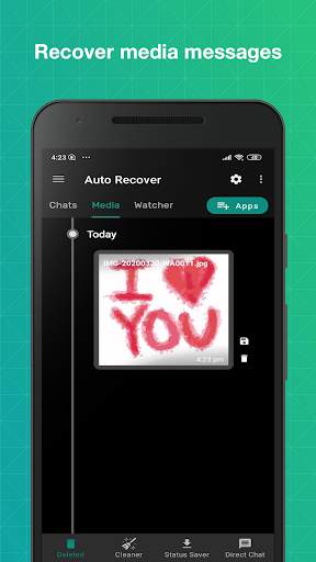 View deleted messages & photo recovery screenshot 3