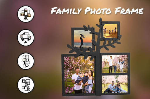 Family Photo Frame: Tree Photo Collage Frame Maker скриншот 1