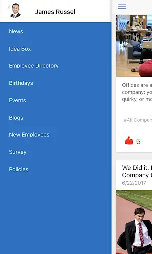 LS Intranet screenshot 3
