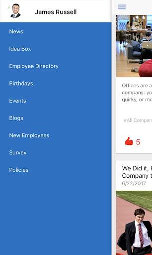 LS Intranet screenshot 3