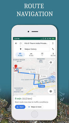 Satellite Maps View screenshot 5