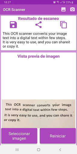 Escáner de texto - OCR 2020 Imagen a texto screenshot 3
