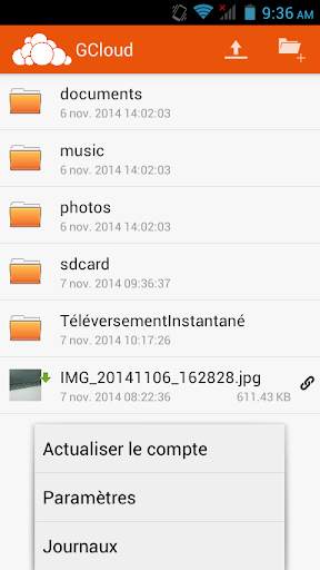 GCloud screenshot 6
