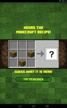 Guess The Recipe For Minecraft screenshot 10