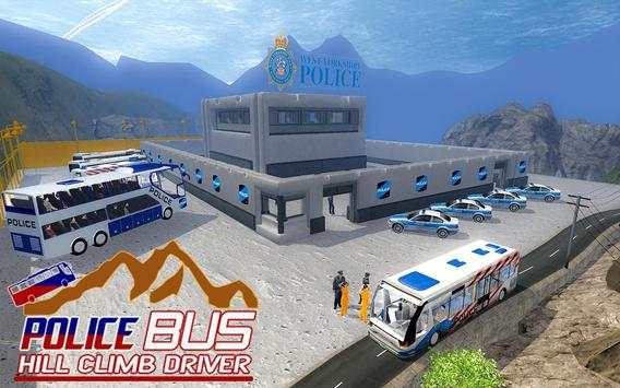 Police Bus Hill Climb Driver screenshot 2