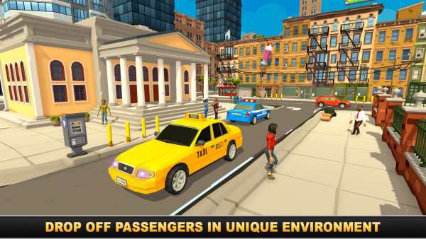 Smart City Taxi Helicopter Driving Simulator screenshot 5