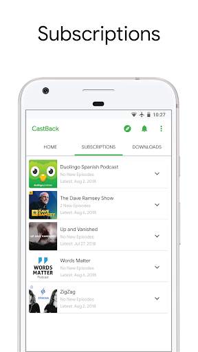 CastBack Plus (Podcast Player) screenshot 2