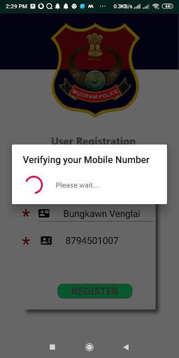Mizoram Safety App screenshot 3