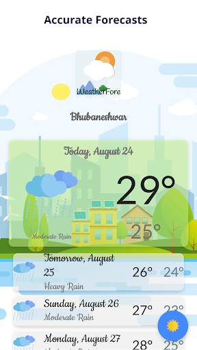 WeatherFore screenshot 2