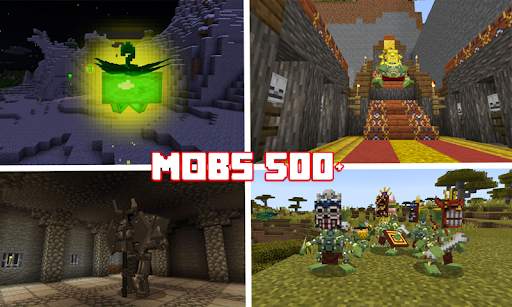 500 Mobs Mods for Minecraft PE screenshot 3