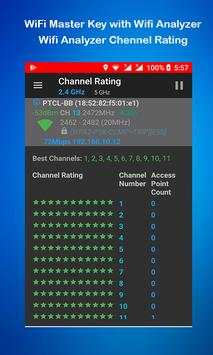 WiFi Analyzer for WiFI Master Key screenshot 5