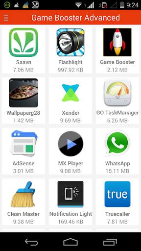 Game Booster Ram Booster screenshot 1