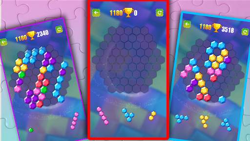 Hexa Block Puzzle Game Free screenshot 2