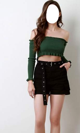 Women Shorts Outfit Photo Suit screenshot 24