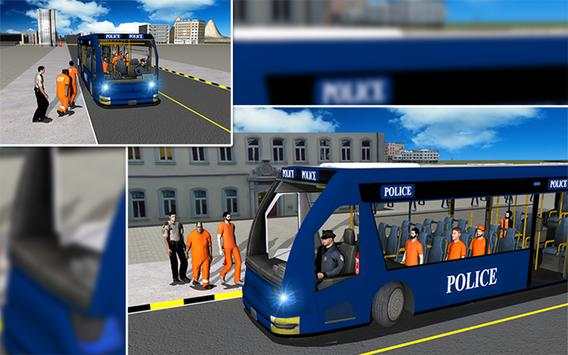 Jail Criminal Transport Bus screenshot 8