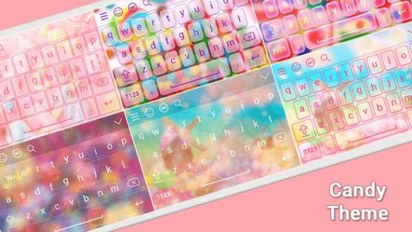 Candy Keyboard Theme screenshot 1