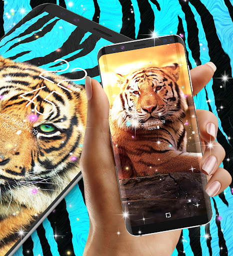 Tiger live wallpaper screenshot 4