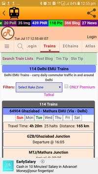 Indian Local Trains Time Table screenshot 3