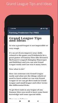 Free Prediction - Dream11 Prediction, Dream11 Team screenshot 4