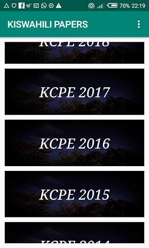 KCPE PAST PAPERS WITH ANSWERS скриншот 7