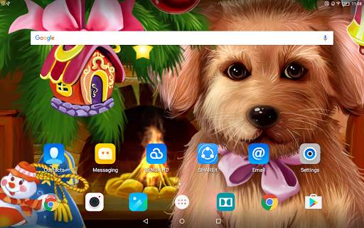 Christmas Puppy Live Wallpaper screenshot 7
