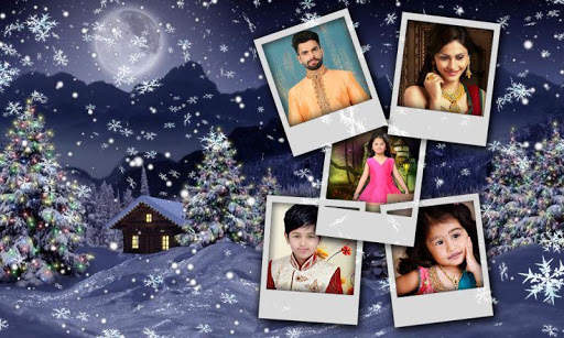 Snowfall Photo Frames screenshot 4