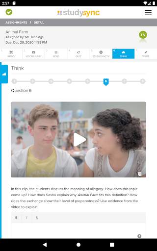 StudySync скриншот 9