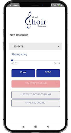 Virtual Choir Recorder screenshot 2