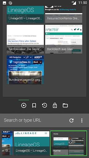 FOSS Browser screenshot 2