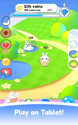 Lucky Bunny - Evolution Game screenshot 6