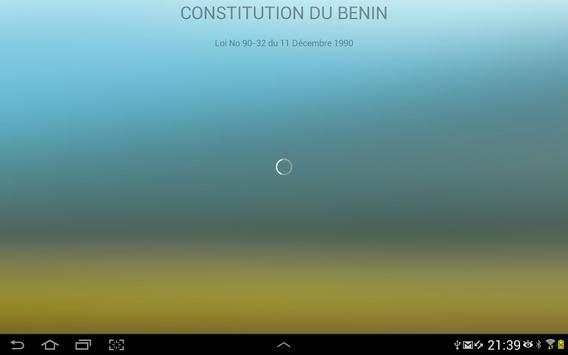 Constitution du Bénin скриншот 7