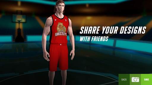 Basketball Jersey Editor - My Basketball Team screenshot 5