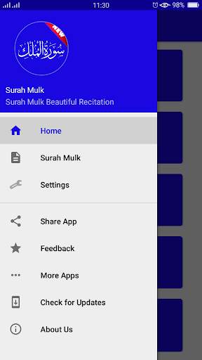 Surah AlMulk Recitation & Engl скриншот 7