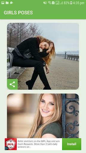 Girls poses with photos screenshot 6