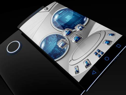 Tech Neon theme for Next Launcher screenshot 1