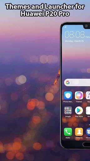 Theme for Huawei P20 Pro & Launcher for P20 Pro screenshot 1