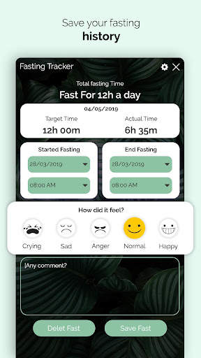 Fasting Hours Tracker - Fast T screenshot 3