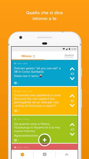 Jodel - La Comunitá Iperlocale screenshot 1