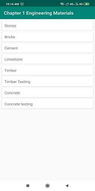 Basic Civil Engineering screenshot 3