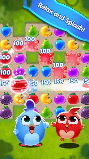 Chicken Fruit Splash - Line Match 3 screenshot 4