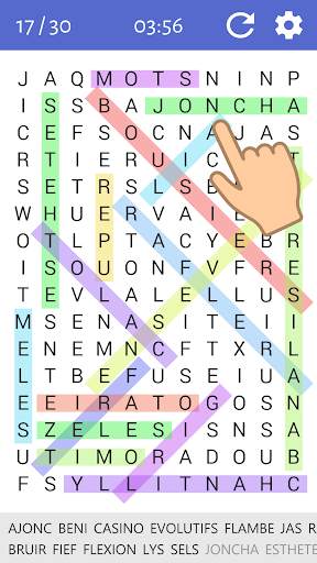 Mots Mêlés: Grilles illimitées screenshot 1